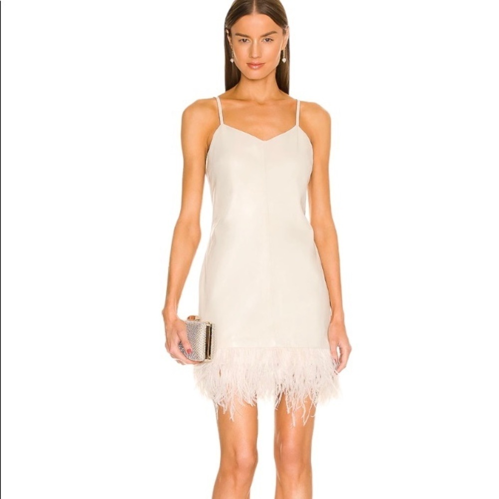 Lamarque Cream Mini Dress